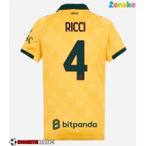 Ženske Nogometnih dresov AC Milan Samuele Ricci #4 Tretji 2025-26 Kratki rokavi